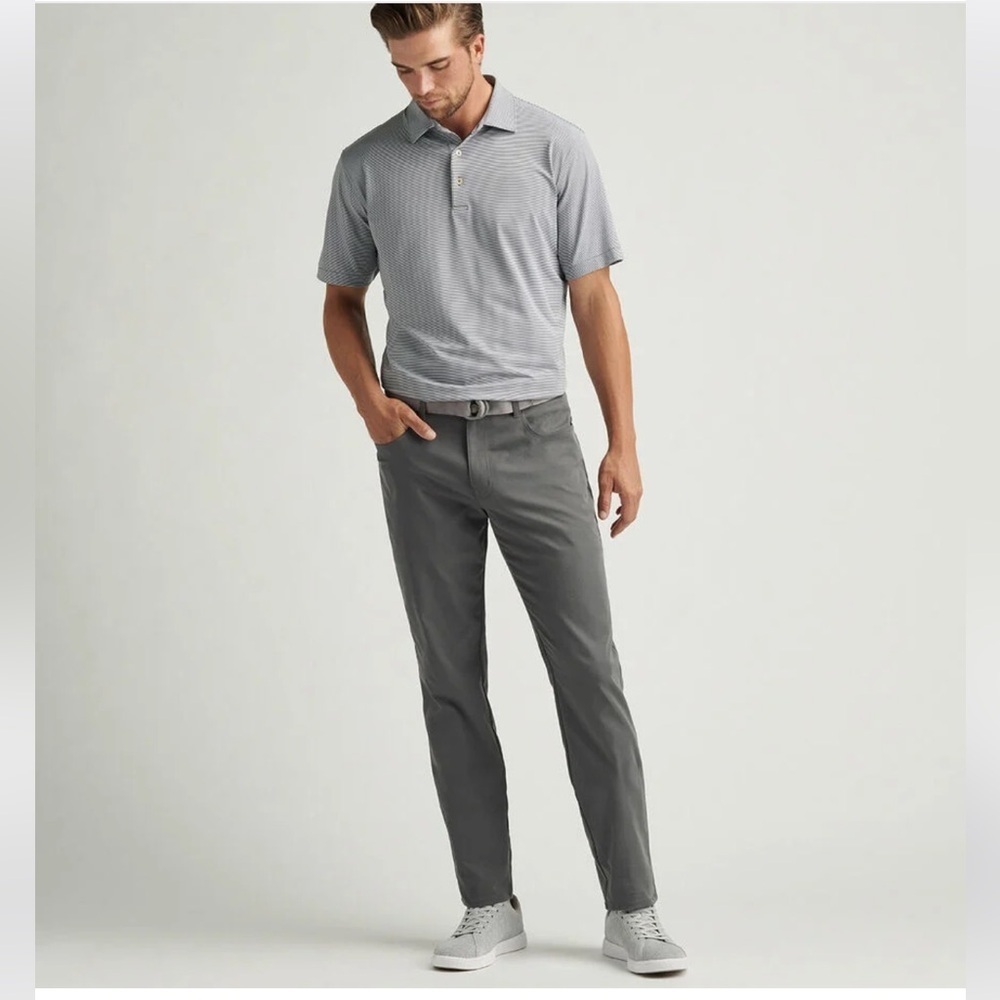 Peter Millar eb66 Performance Five-Pocket Pant- Grey - 33X28